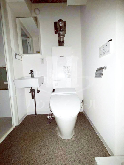【トイレ】 | フラシア北赤羽 | コンパクトで使いやすいトイレです