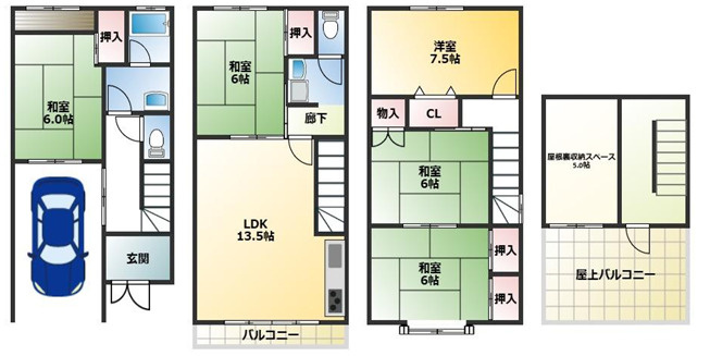 寝屋川市昭栄町戸建