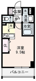 【間取り】 | ラルーチェ北梅田