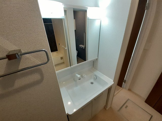 シエル・グランディアの洗面所|使いやすい洗面所です