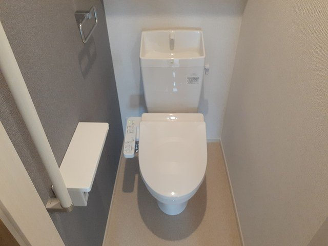 シエル・グランディアのトイレ|ゆったりとした空間のトイレです