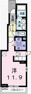 【間取り】 | メゾン　ロングフィールド