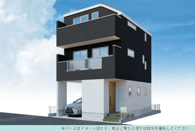 【横浜市鶴見区本町通2丁目98新築戸建て】★仲介手数料無料★（下野谷小学校・潮田中学校）