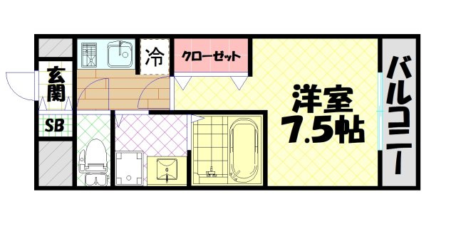 【間取り】 | サムティ夕凪ルクサス