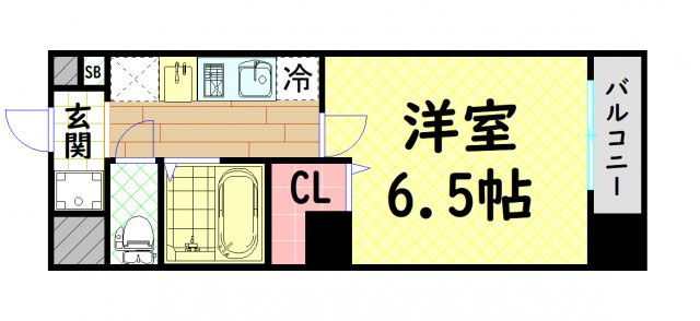 【間取り】 | ドエル心斎橋