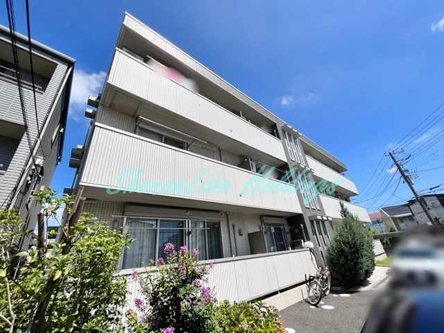 藤沢市鵠沼石上３丁目のアパートの外観