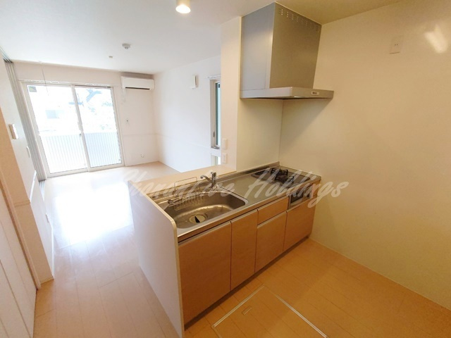 藤沢市鵠沼石上３丁目のアパートのキッチン