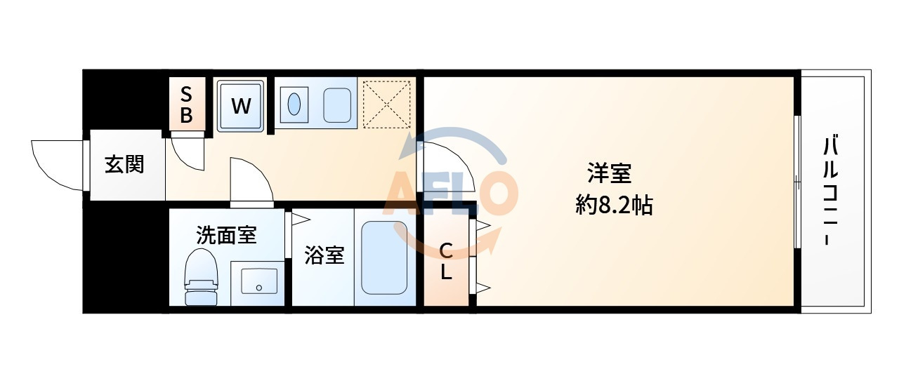 アーデン新大阪の間取り|アーデン新大阪　間取り