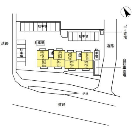 Graceの駐車場