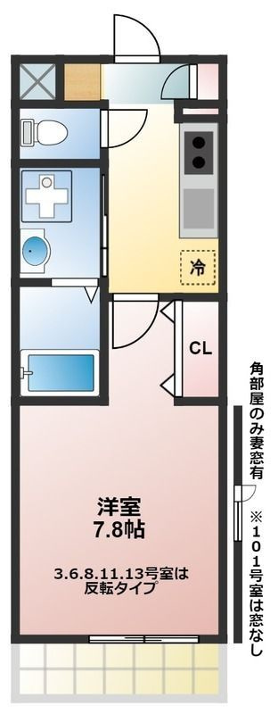 トポリーノの間取り