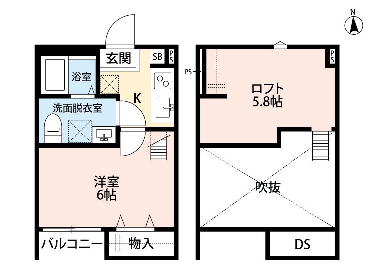 ファイブスターズの間取り