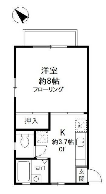 アメニティー浦和の間取り