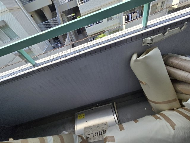 ヴェルドール芳花園のバルコニー|広々としたバルコニーです
