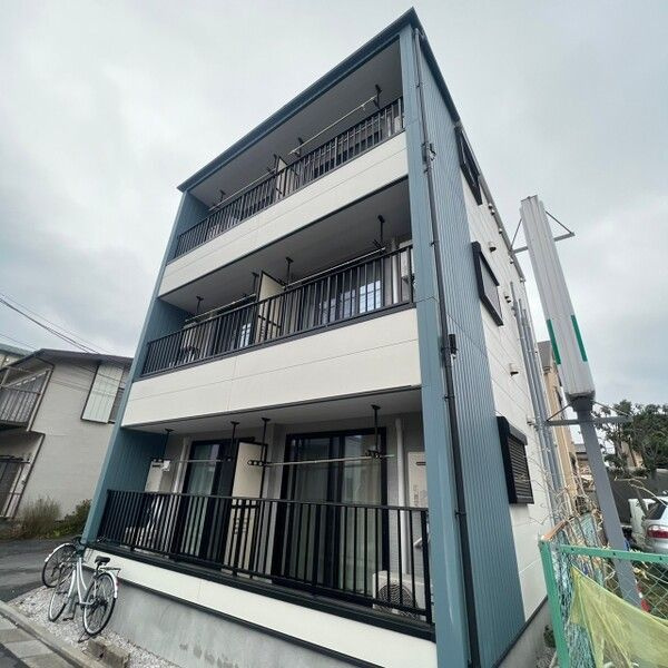 メルディア北戸田のバルコニー