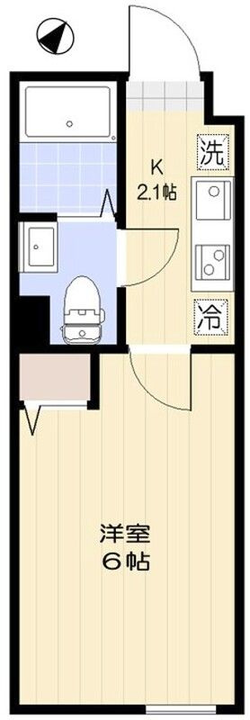 エクセラン南浦和の間取り