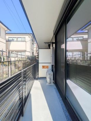 グレイス東町のバルコニー