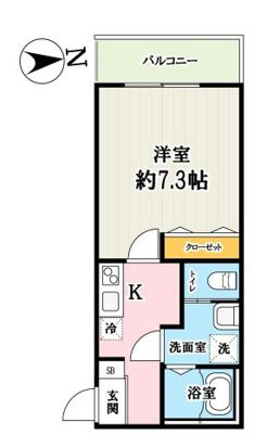 グレイス東町の間取り