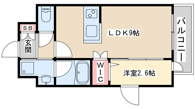 【間取り】 | ブランシエスタ南吹田パークサイド