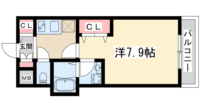 【間取り】 | BPRレジデンス江坂