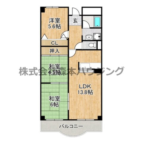 【間取り】 | 　プランドールマツカワ