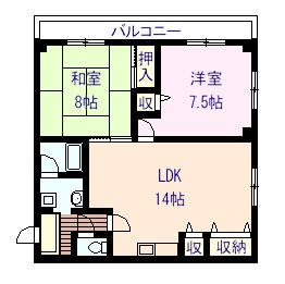 【間取り】 | ルナパリス