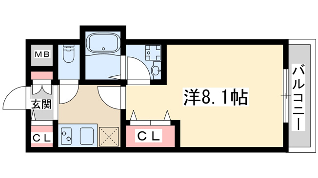 【間取り】 | BPRレジデンス江坂