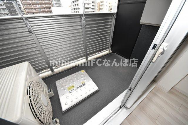 スワンズ谷町セントシティのバルコニー