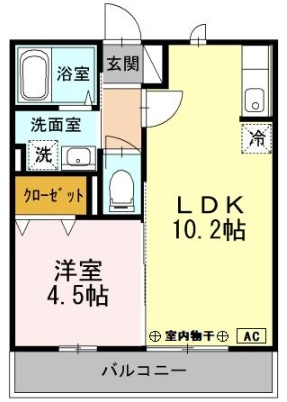 アピテ・K・千束の間取り
