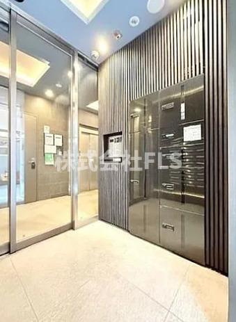 千代田区内神田２丁目の賃貸マンションのロビー