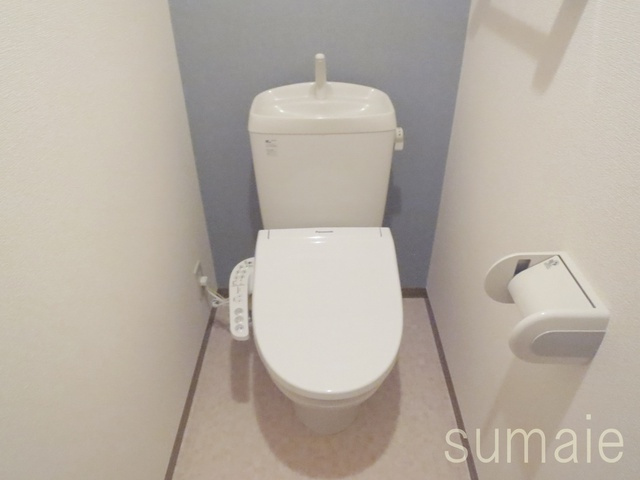 モア・コンフォートのトイレ|温水洗浄便座機能が付いたトイレで快適です♪※写真は1号室の様子です