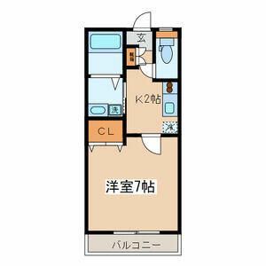 メゾンボヌールの間取り