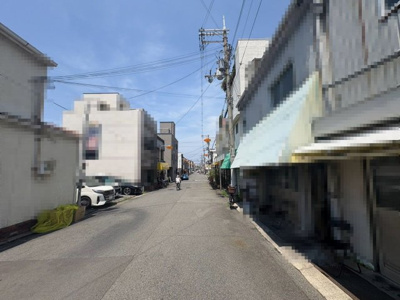 【前面道路含む現地写真】 | 南半町西１丁　売土地 | 自由設計可能ですので、家族の希望が詰まったマイホームを建築出来ますね！