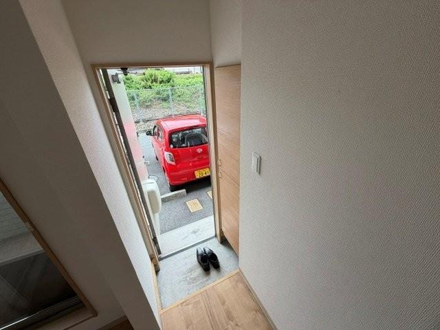 ラック南方の玄関