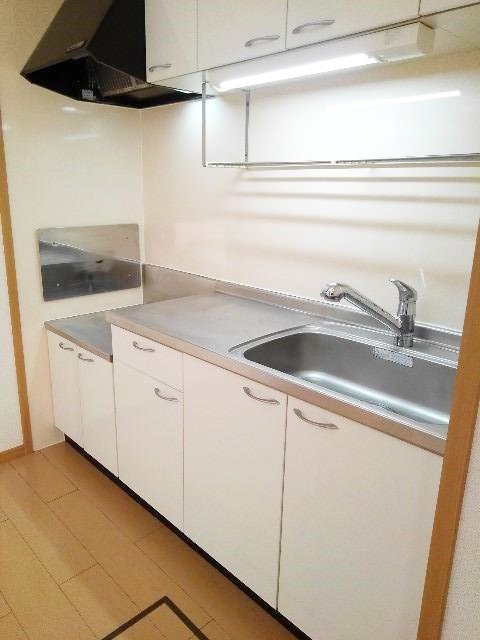 鎌倉市植木のアパートのキッチン