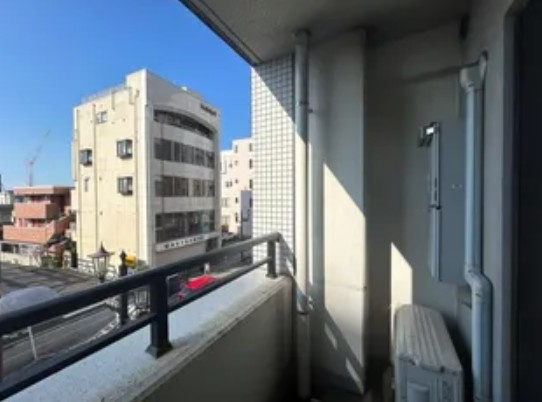 ベルファース大宮のバルコニー