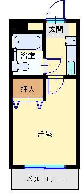 ジュネパレス横須賀の間取り