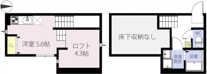 ＲＩＺＥＳＴ　３１０ｓｔｙｌｅｓ　川口の間取り