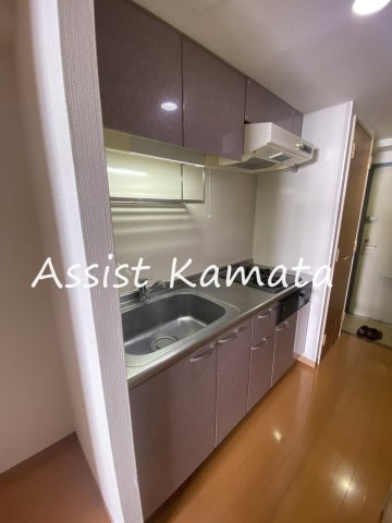 アヴァンティック天王洲のキッチン|写真は同タイプの別号室です