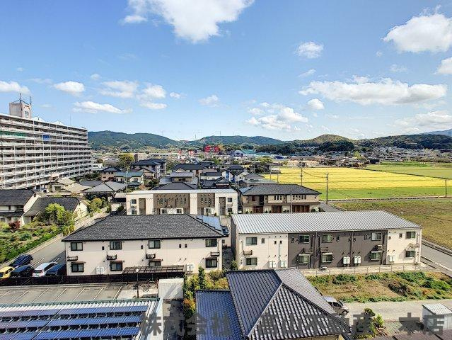 宗像市陵厳寺１丁目の賃貸マンションの展望