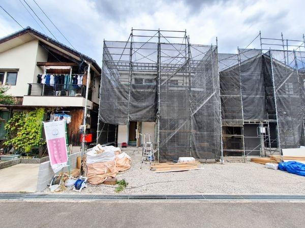 明野西第3-1号棟の前面道路含む現地写真|前面道路含む現地(2026年8月撮影)