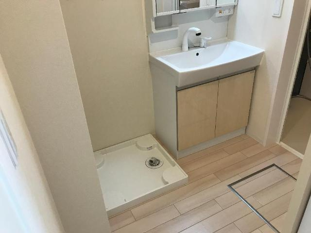 パークサイドテラス　　　刈谷市近郊の賃貸はクラスホーム刈谷店の洗面所|洗面