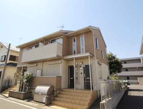 ふじみ野市うれし野２丁目のアパートの外観