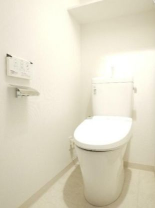 グランド・ガーラ木場のトイレ|落ち着いた色調のトイレです