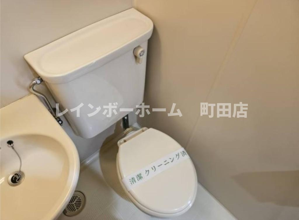 ラポール町田※初期費用分割あと払いサービス利用可能物件のトイレ