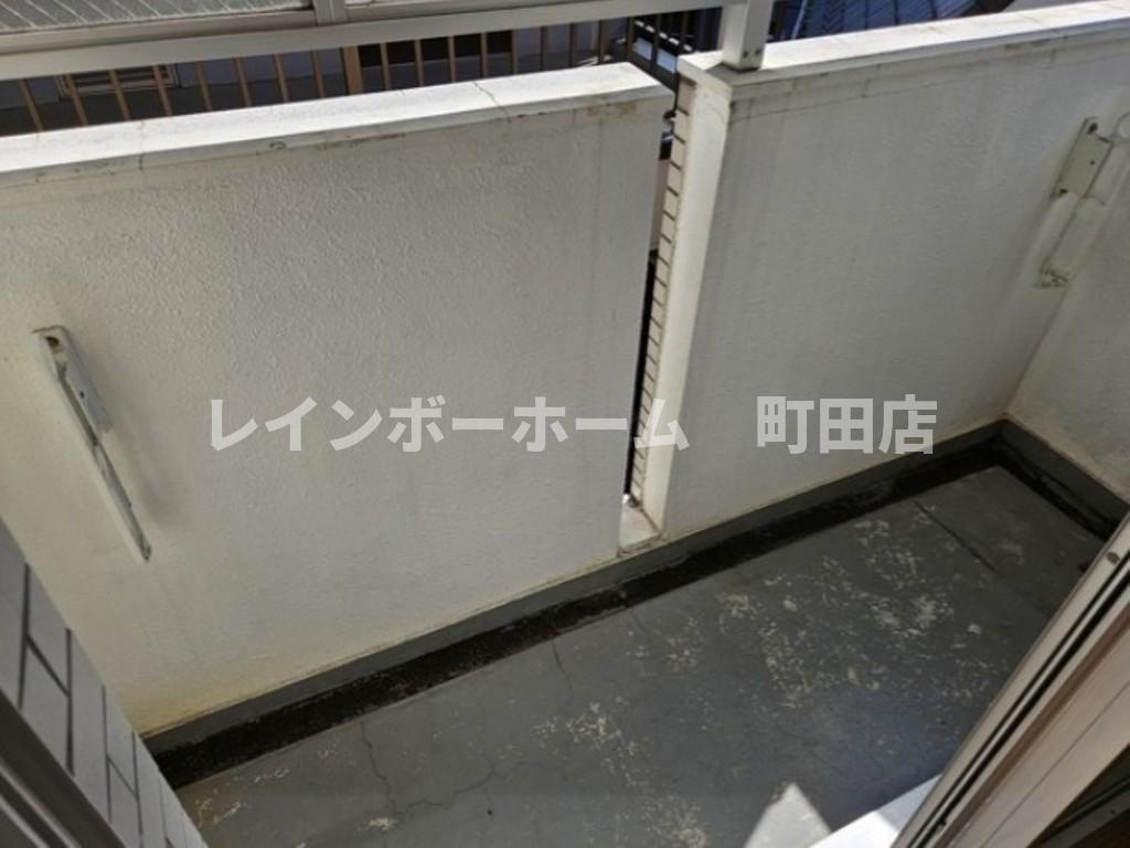 ラポール町田※初期費用分割あと払いサービス利用可能物件のバルコニー