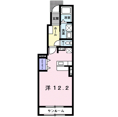 セシルの間取り