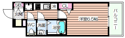【間取り】 | プレサンス朝潮橋ベイ・ブリーズ