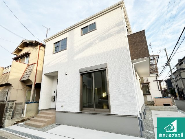 5(土)6(日)現地説明会！◆堺市西区浜寺石津町西　第1期　新築一戸建ての外観|安心の10年保証！外観を美しく保ち、雨水で汚れを落とします！気になることがありましたら、お気軽にお問い合わせください！