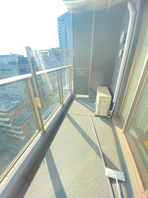 パークアクシス渋谷桜丘ウエストのバルコニー