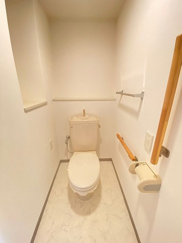 UR浜甲子園さくら街　4号棟のトイレ